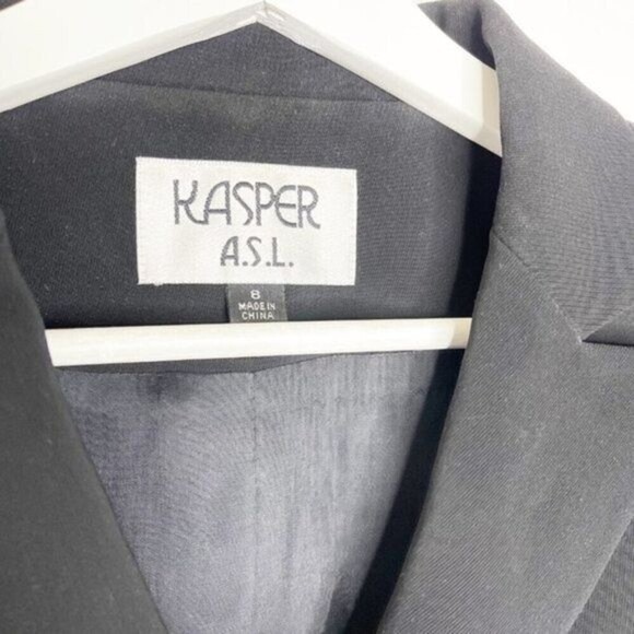 KASPER Black Classic Blazer - Picture 4 of 8